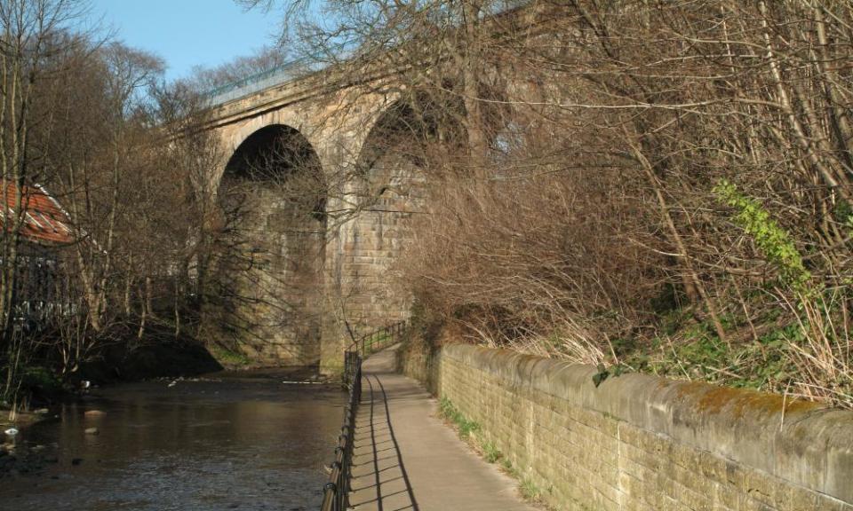 The Water of Leith at Coltbridge, Edinburgh.