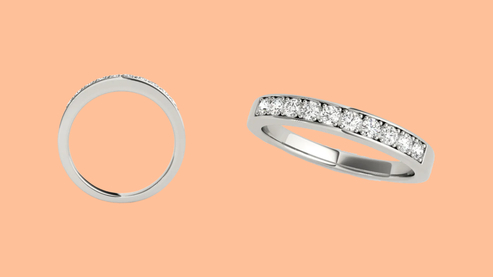 Valentine's Day jewelry gifts: Clean Origin Deck Diamond Ring