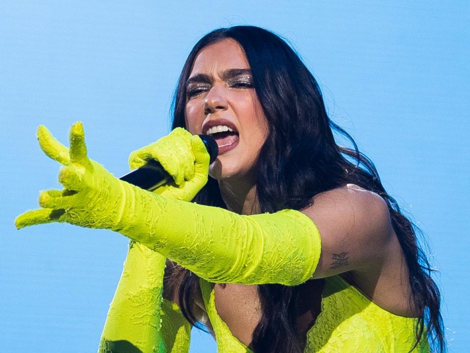 Dua Lipa will deliver a terrific Glastonbury headline set (Getty Images for Permanent Press)