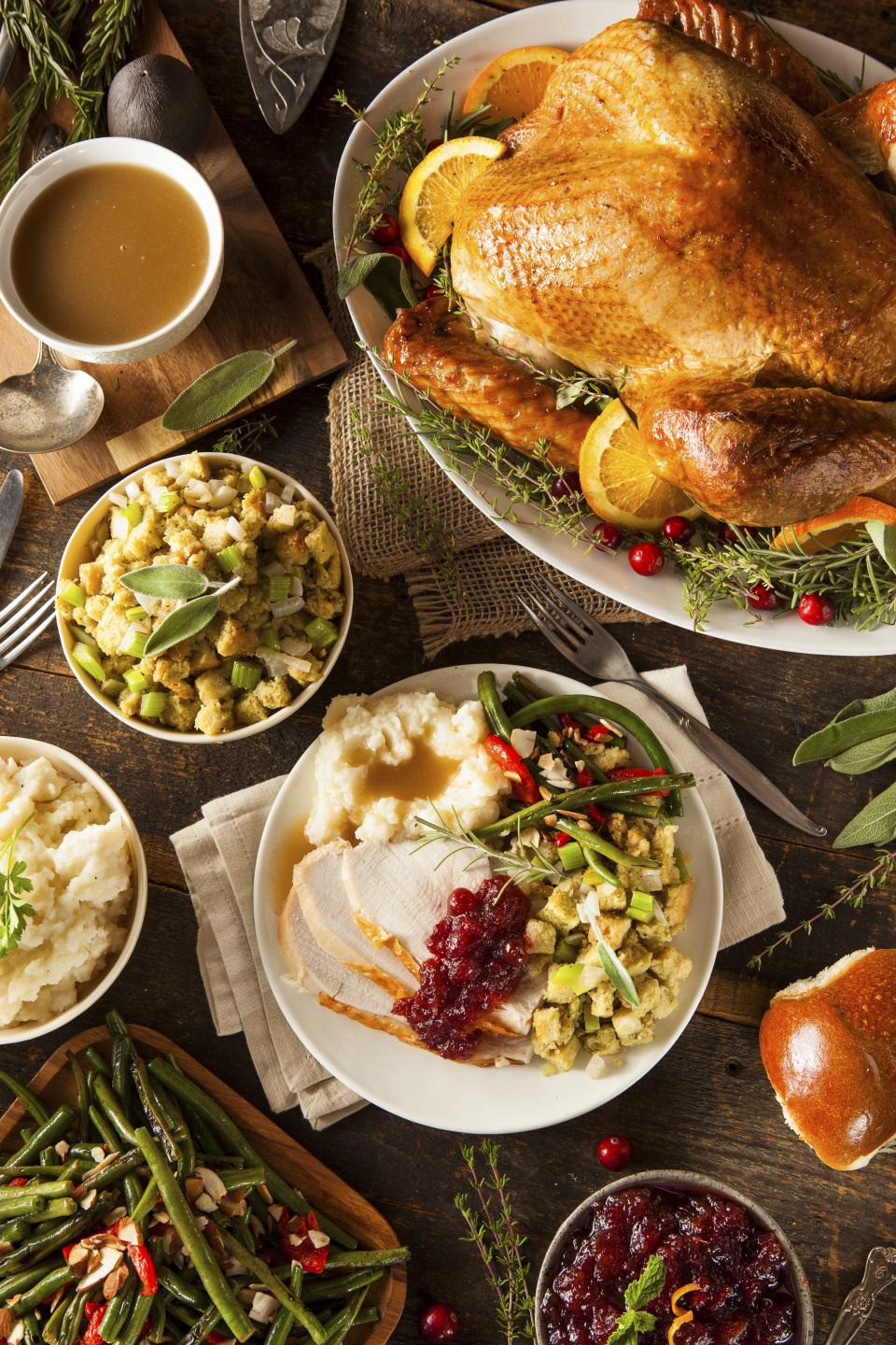 Getty Images/iStockphoto Hotlines and websites offer help for your homemade Thanksgiving meal. Homemade Thanksgiving Turkey on a Plate