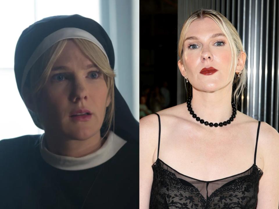 Lily Rabe as Sister Mary Eunice in "American Horror Story: Asylum" and at the Jason Wu Collection fashion show during New York Fashion Week - September 2023: The Shows on September 10, 2023 in New York City.