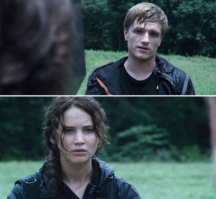 The change of the Mutts and Peeta not losing his leg in The Hunger Games is a huge one, TBH.