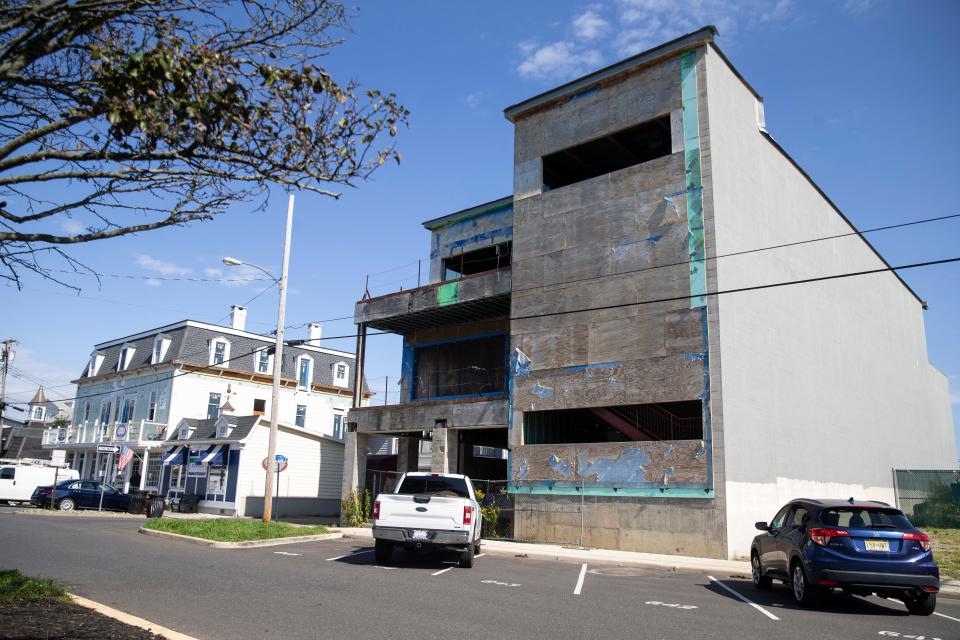 Mad Hatter, an iconic bar in Sea Bright, has been closed since it was destroyed by superstorm Sandy in 2012. 
Sea Bright, NJ
Tuesday, October 10, 2023