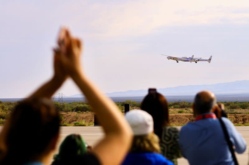 Virgin Galactic launches its first commercial spaceflight