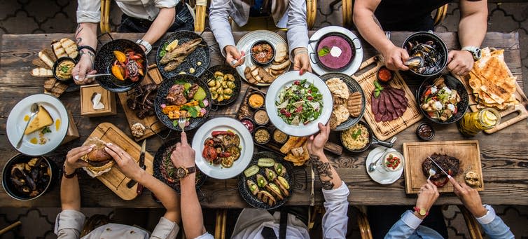 <span class="caption">All food is processed in some way.</span> <span class="attribution"><a class="link " href="https://www.shutterstock.com/image-photo/table-food-top-view-467823860?src=e6112a7a-c1c3-425f-b7eb-a0c51477e501-1-0" rel="nofollow noopener" target="_blank" data-ylk="slk:Olga Klochanko/Shutterstock;elm:context_link;itc:0;sec:content-canvas">Olga Klochanko/Shutterstock</a></span>