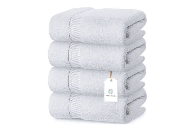 Plush Shadow Grey Towel Resort Bundle (4 Wash + 4 Hand + 4 Bath Towels + 2  Bath Sheets)-N/A