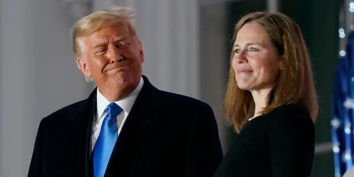 amy coney barrett trump white house ceremony