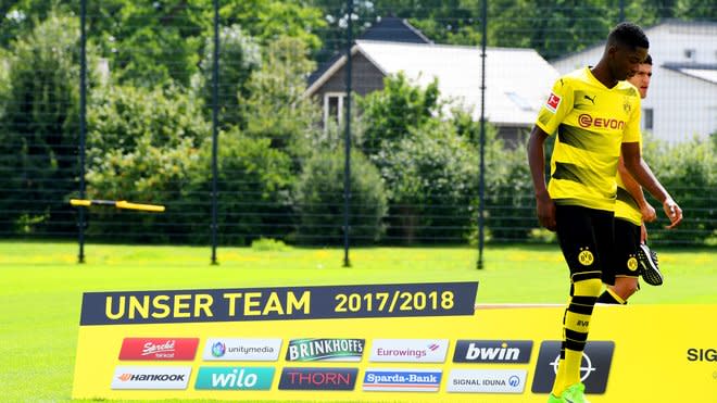 Ist das Mannschaftsfoto vom Mittwoch das letzte des BVB, auf dem Ousmane Dembele zu sehen ist?