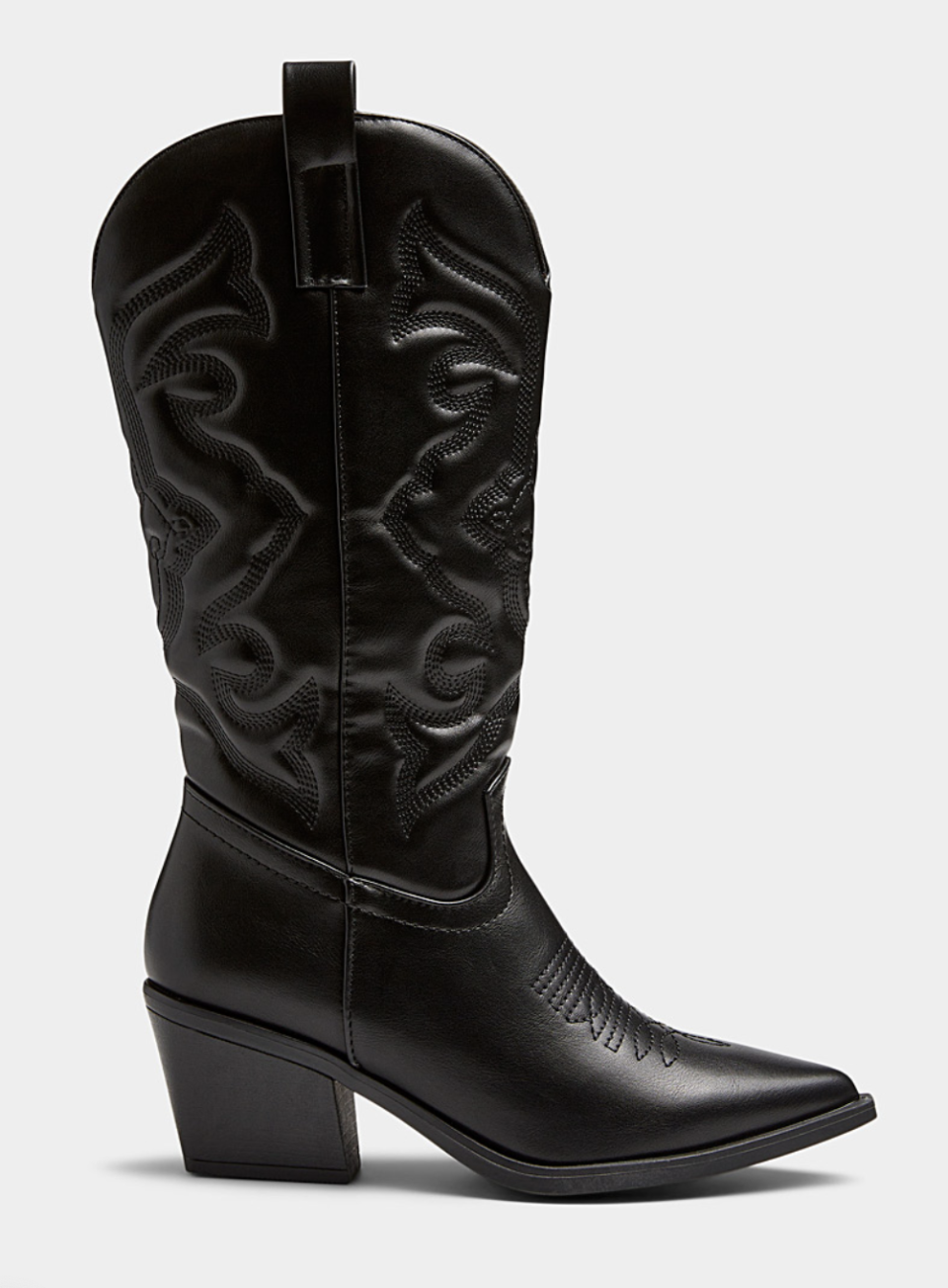 Monochrome Western Boots (photo via Simons)