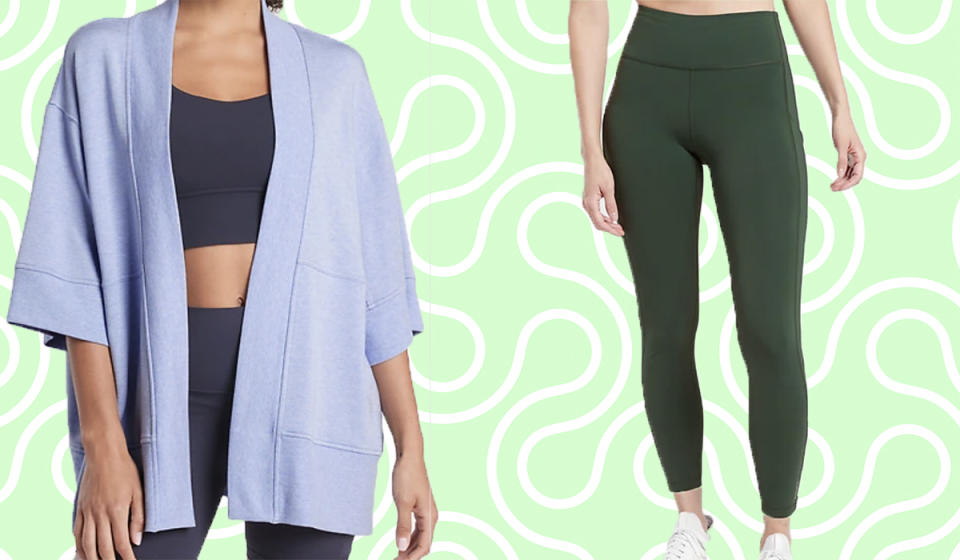 This ongoing Athleta sale is filled with bargains on cover-ups, yoga pants and more. (Photo: Athleta)