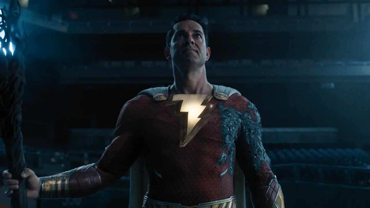  Shazam in Shazam Fury of the Gods. 