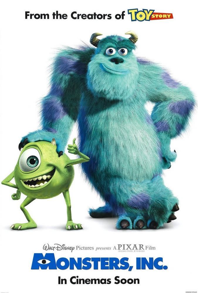 17) <em>Monsters Inc.</em> (2001)