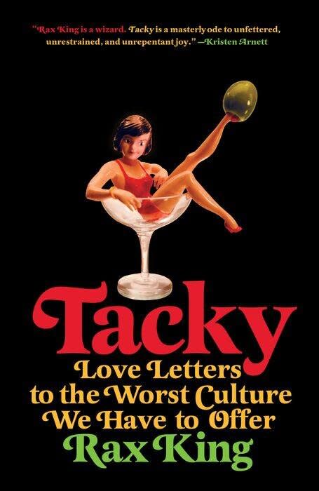 Tacky Book Cover with martini glass