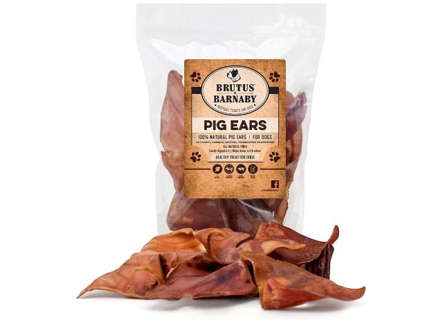 are pig ears better for a dalmatian than rawhide ears