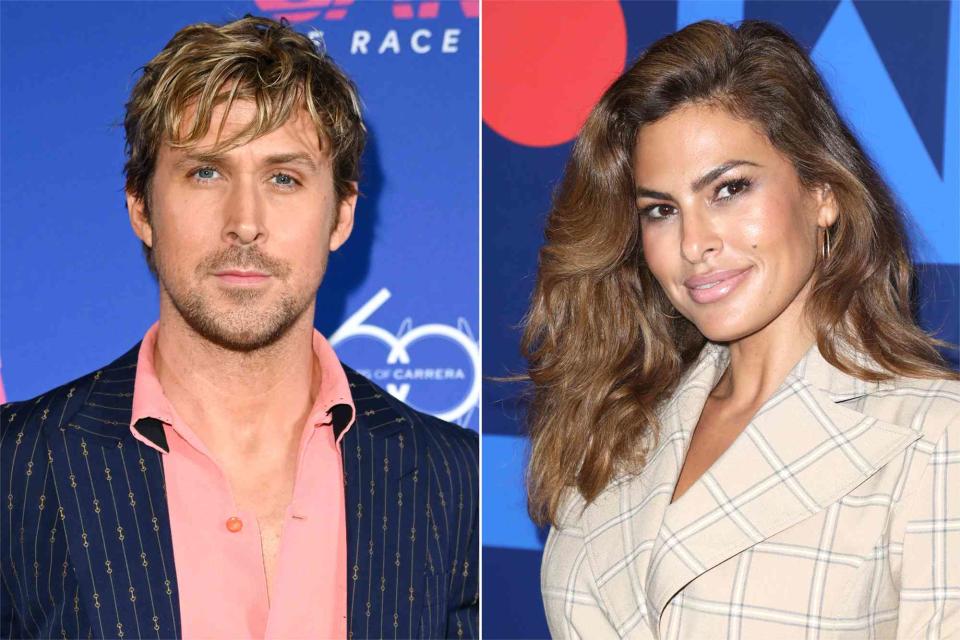 <p>Karwai Tang/WireImage; Chelsea Lauren/WWD/Penske Media via Getty </p> Ryan Gosling; Eva Mendes