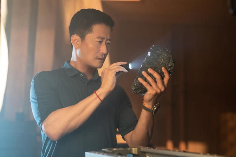 Wu Jing stars in "Meg 2: The Trench." Photo courtesy of Warner Bros. Entertainment