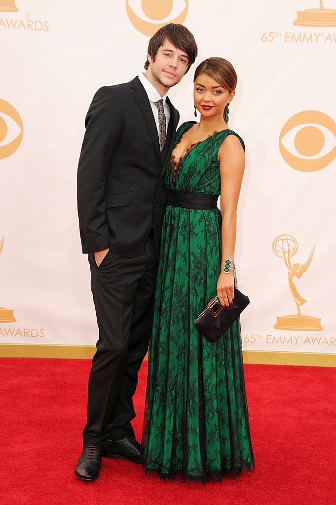 Matt and Sarah on the red carpet