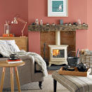 <p> Be bold with accent colours for a modern rustic feel. Earthy, dark, natural colours are proving popular when it comes to selecting a bold shade for an accent wall, tiles or furniture in the home. They're also a great option for creating a cosy living room idea or space. </p> <p> The trick is to keep it subtle and not overdo it, so choose one part of the rustic living room ideas décor, such as one wall, a rug or the sofa cushions to introduce the colour, making sure that the rest of the accessories in the room complement it well. </p>