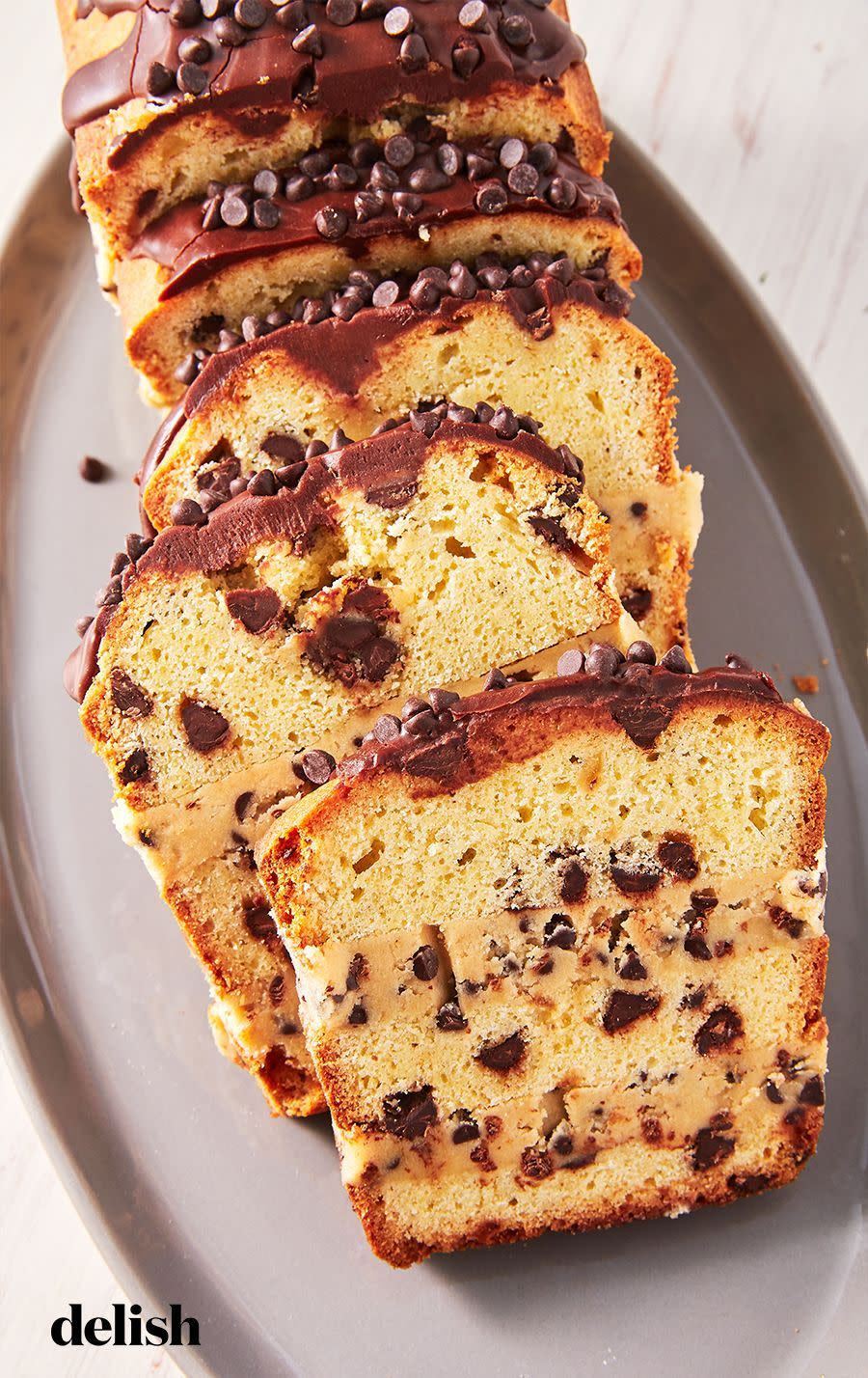 Cookie Dough Pound Cake