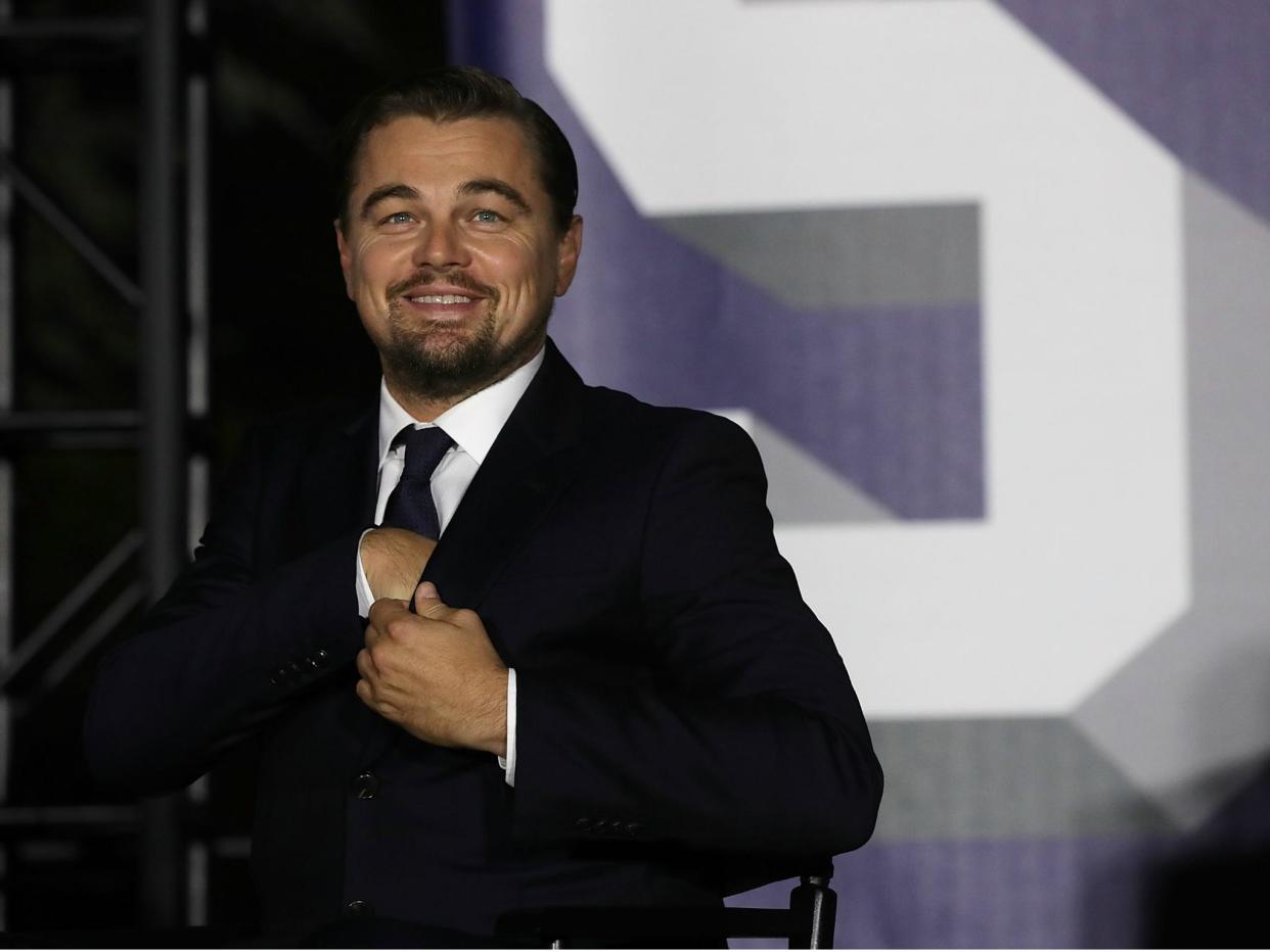 Actor Leonardo DiCaprio commits $20 million in grants through his foundation to climate change charities: Alex Wong/Getty Images