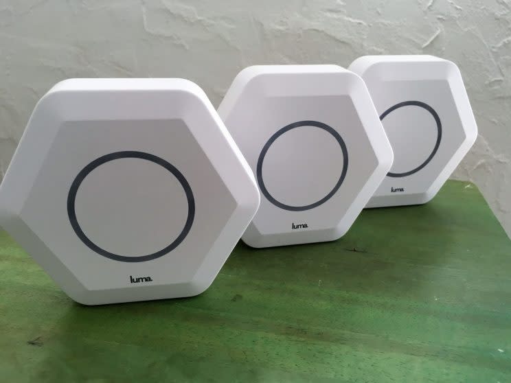 The Luma wi-fi router