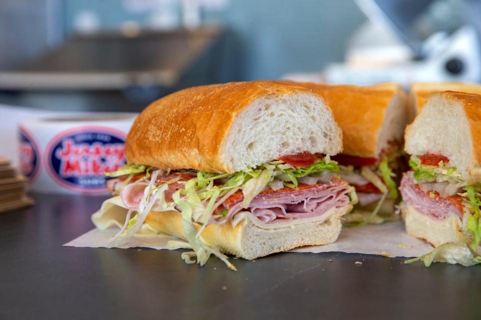 Subs from Jersey Mike's.