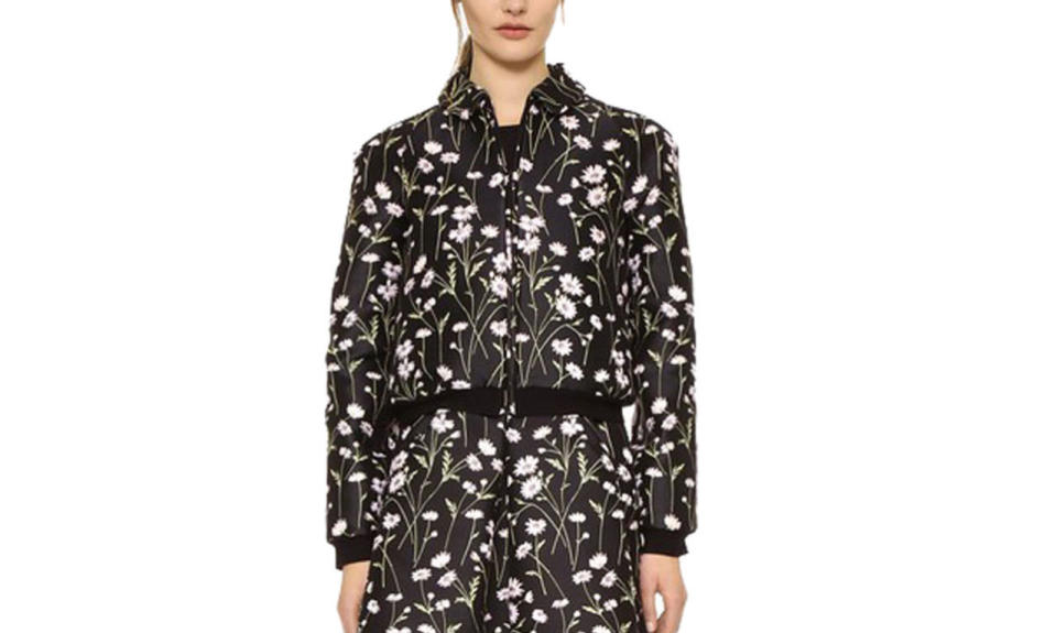 Giambattista Valli Jacquard Bomber