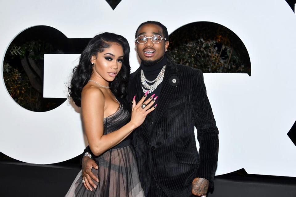 Saweetie and Quavo (Getty Images)