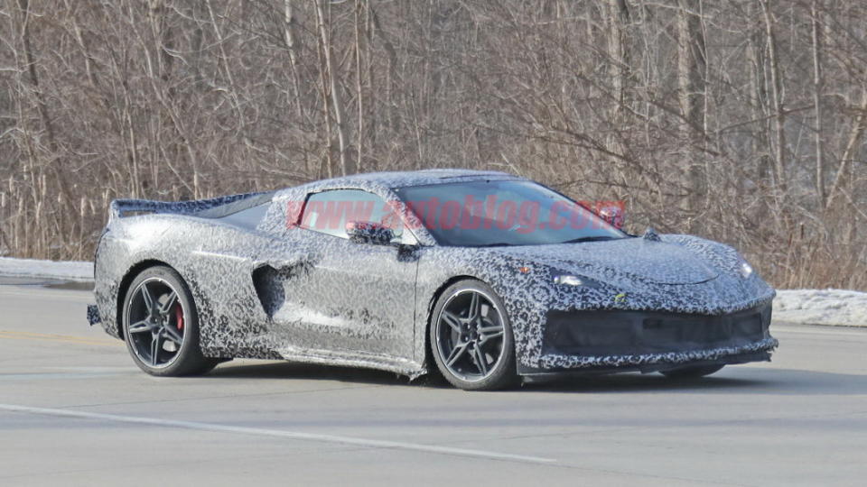 圖 / Chevrolet Corvette C8將在今年夏天登場，引擎部份提供GM的LTA 4.2升V8雙渦輪、LT7 5.5升V8雙渦輪與LT1 6.2升V8多種選項。