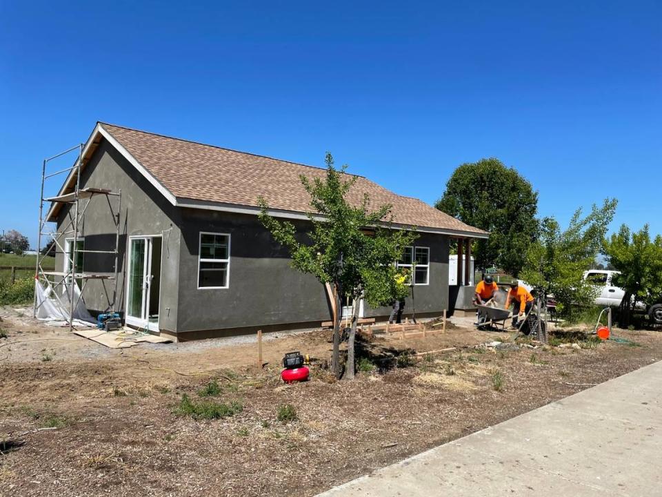 ADU home built by Red River Construction for Burt and Aurora Skurtun in Patterson, Ca on Friday, April 19, 2024. Maria Figueroa mfigueroa@modbee.com