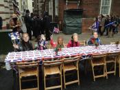 Some young royals after enjoying a Big Lunch