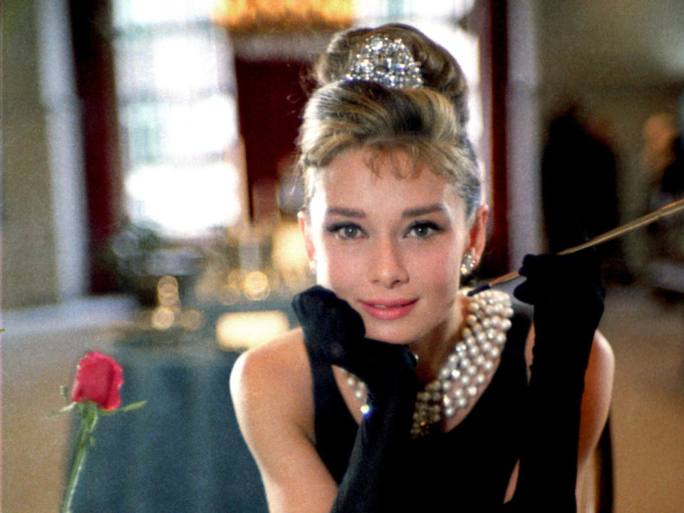 Audrey Hepburn in “Frühstück bei Tiffany”