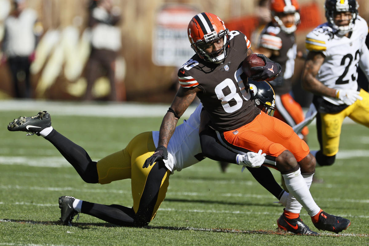 Cleveland Browns' Jarvis Landry didn't think he was taunting Giants CB