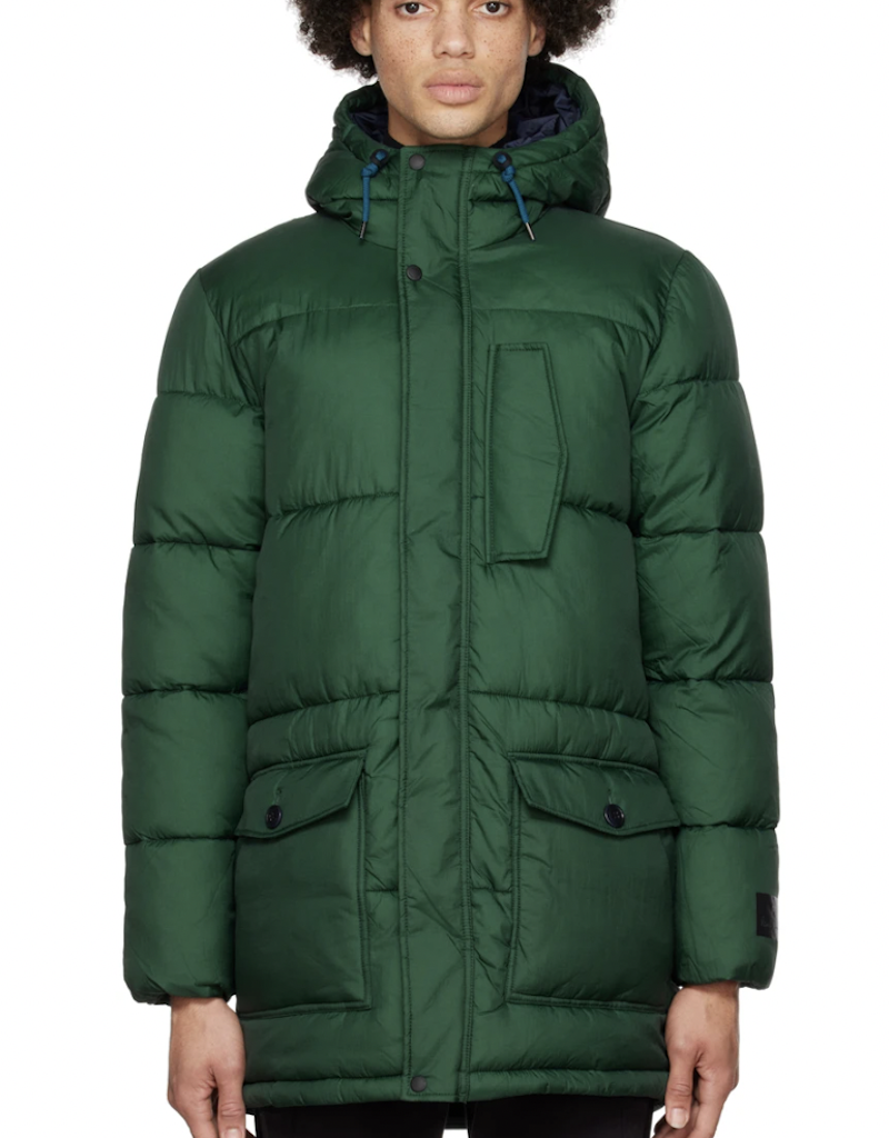 Green Wadded Parka