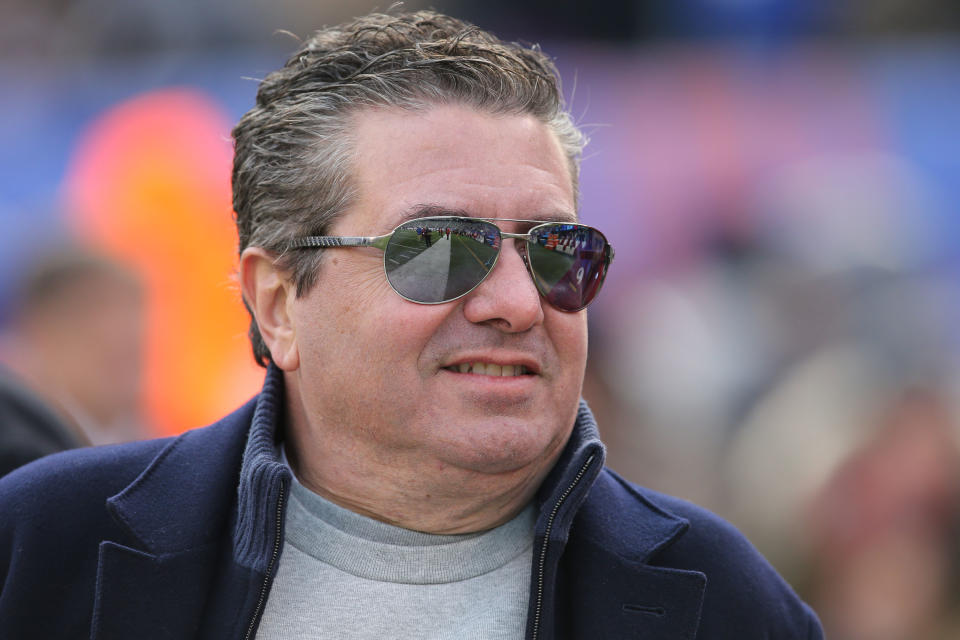 Washington owner Dan Snyder seems like he's going to get away with setting the tone for a hideously toxic culture. (Photo by Al Pereira/Getty Images)