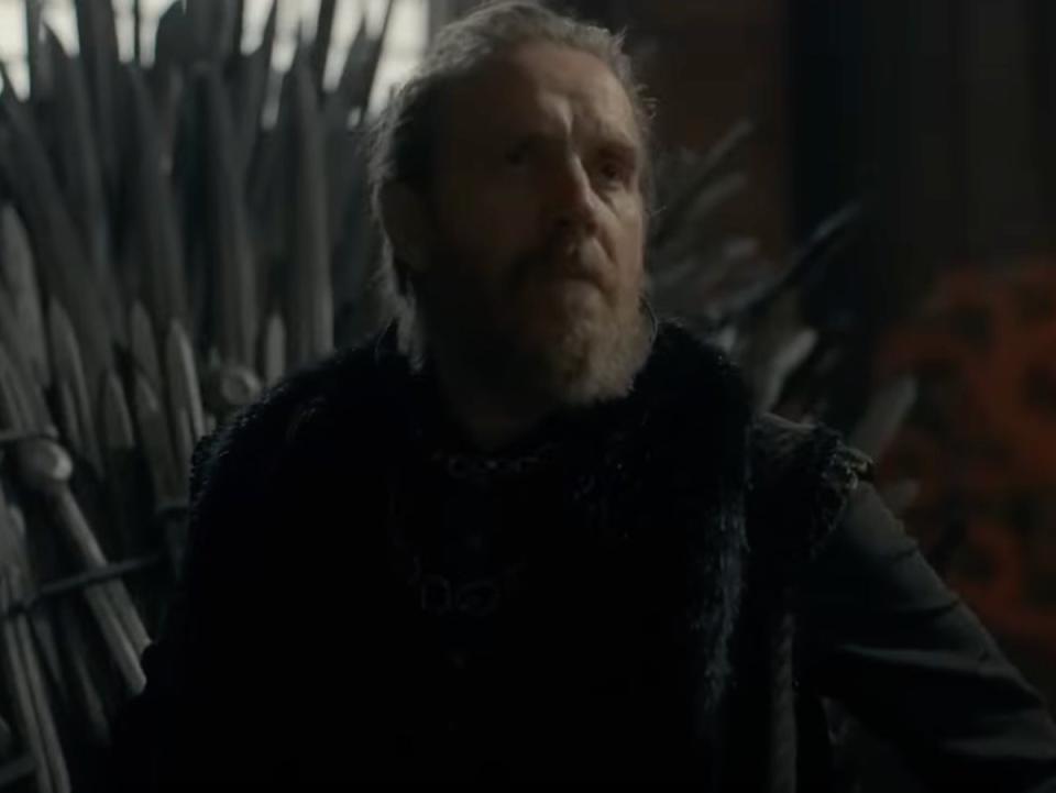 Ser Otto Hightower (Rhys Ifans) in the next episode of ‘House of the Dragon’ (HBO)