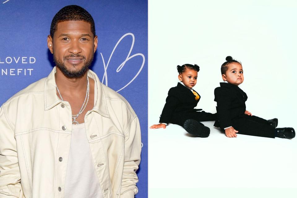 Usher and Sons Usher V and Nayvid Give Back to Atlanta Families on