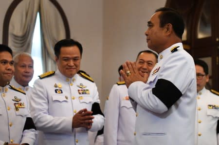 FILE PHOTO: Thai PM Prayuth is royally endorsed by the king