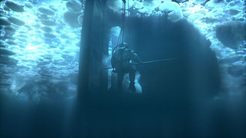 The unforgiving depths of the arctic ocean have never looked more chilling. (AMC)