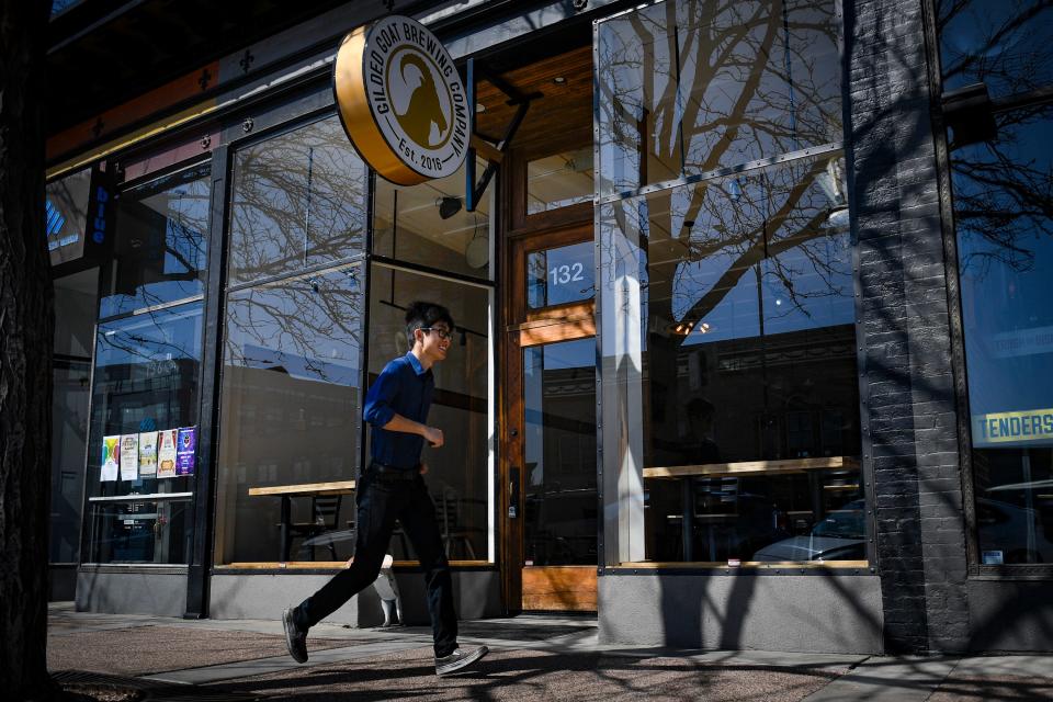 Gilded Goat Brewing Co.'s new location is pictured at 132 W. Mountain Ave. in Old Town Fort Collins on Friday.