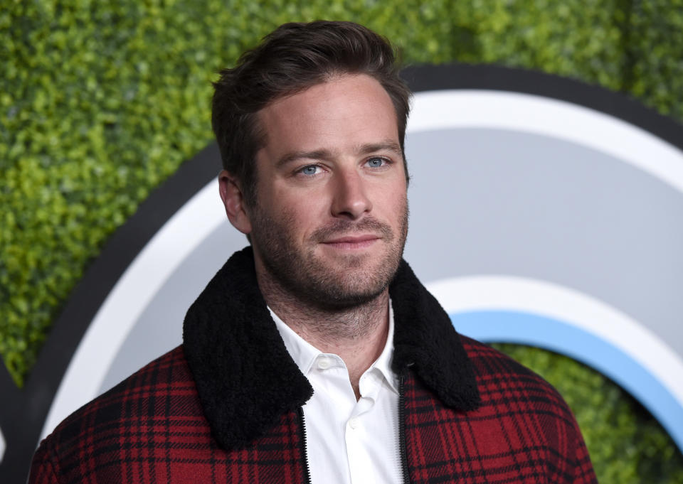 Armie Hammer does not take criticism well (Photo by Chris Pizzello/Invision/AP)