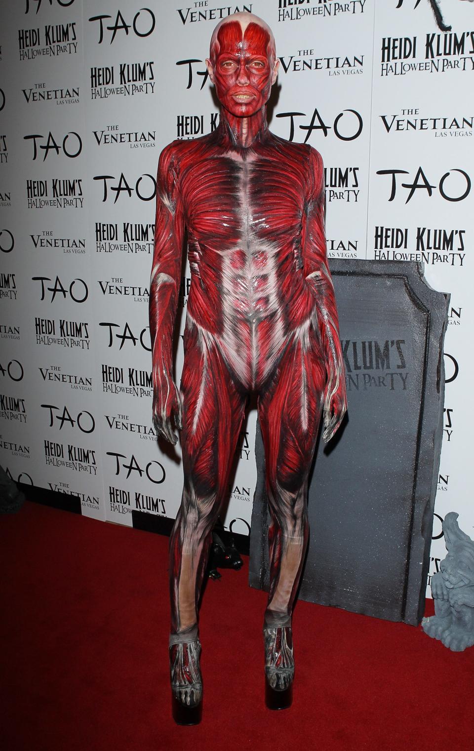 heidi klum halloween 2011