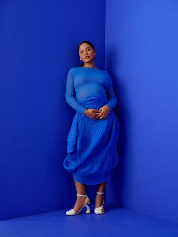 <p>Courtesy of Sweet July/Camila Falquez</p> Ayesha Curry for Sweet July Magazine