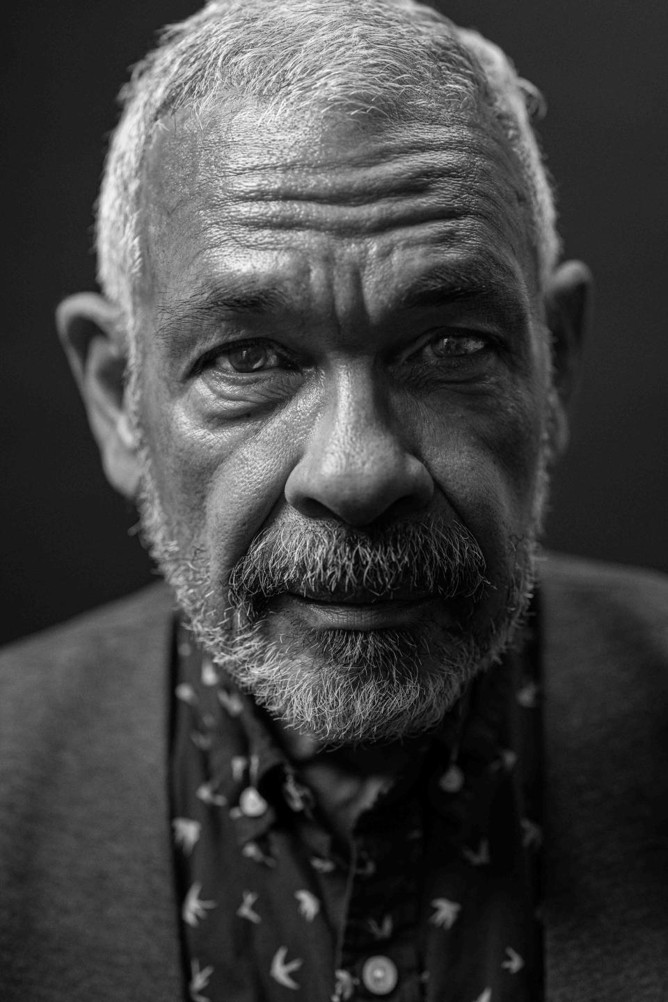 A photo of Henry Hunter by photographer Michael Kinsey on display in a new exhibition at Art Center Sarasota from his “Views from the New Horizon: Portraits from Sarasota Magazine’s 'Listening to Black Voices' Series.”