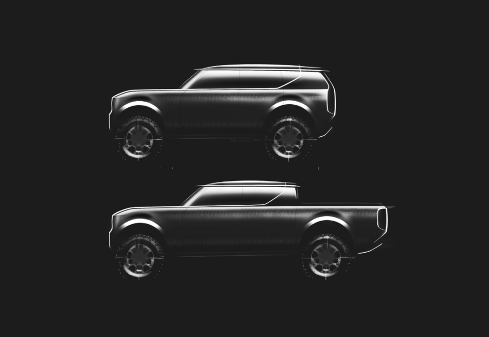 Scout Motors EV design teaser billede