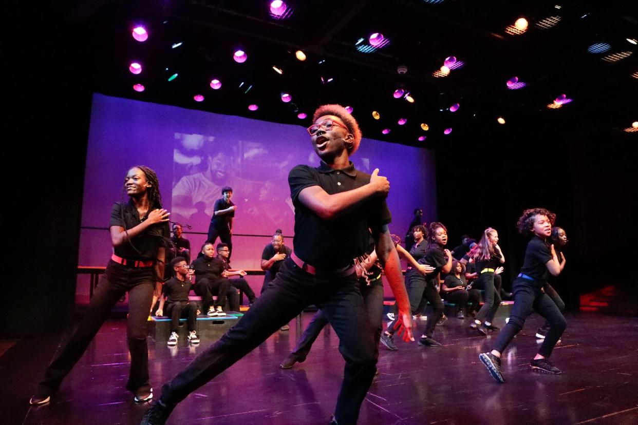 Students in Westcoast Black Theatre Troupe's Stage of Discovery summer program receive intensive training in singing, acting, dancing and improvisation.
