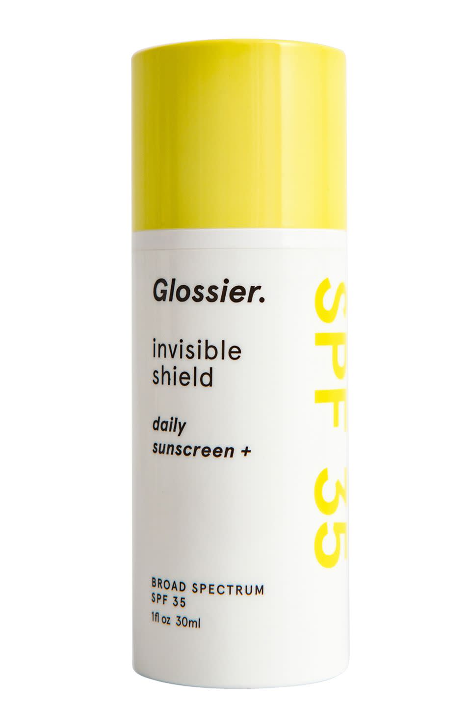 Glossier Invisible Shield Daily sunscreen SPF 30, £20