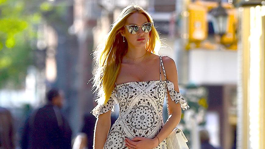 Candice Swanepoel's Best Maternity Style