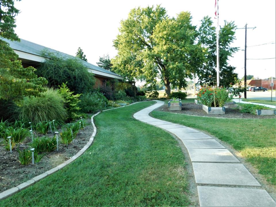 Arbor Gate garden path