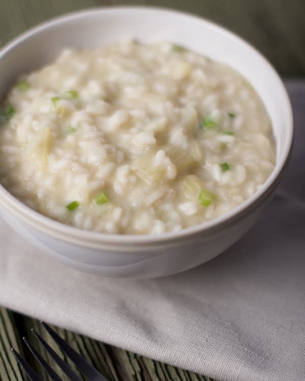 Cardoon risotto